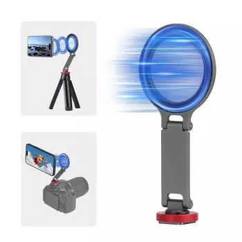 BRDRC Холодный башмак держатель для сотового телефона штатив крепление для iPhone Magsafe Магнитный горячий башмак адаптер для камеры с отверстием для винта для DJI Ronin Samsung Canon