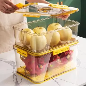 Bread Fresh Time Recording Bread Keeper With Safe And Versatile Convenient Storage Bread Holder Bin Yellow жёлтый