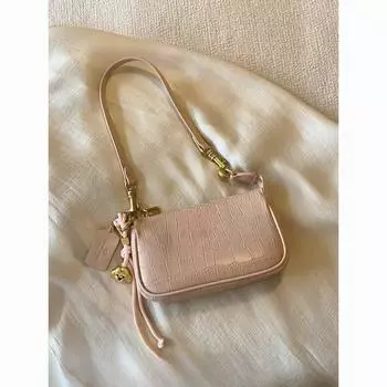 Bread Puppy, Clear Sky Chat, сумка подмышкой, Super Popular Girl, маленькая сумка через плечо на одно плечо розовый