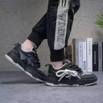 Bread shoes 2025 autumn new casual sports student shoes men s shoes C252 39