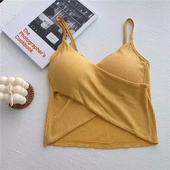 Breastfeeding Intimates Pregnant Women Bra Exclusive for Pregnancy Yoga Chest Wrap Nursing Vest Sling Tube Top Beauty Back Tide Fluorescent yellow All yards