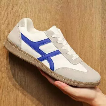 Breathable autumn casual shoes outdoor shoes men s trend German training little white shoes lightweight board shoes Forrest Gump four seasons 39 чёрный