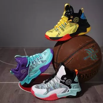 Breathable boys board shoes children s shoes girls Soft sole large children s non-slip casual sports Outdoor running shoes 33