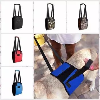 Breathable Dog Lift Harness Adjustable Dog Walk Aid Sling Pet Support Belt for Old Dogs S камуфляжный