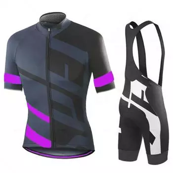 Breathable Quick Drying 2024 Cycling Jersey Set Summer Clothing MTB Bike Clothes Uniform Maillot Ropa Ciclismo Man Bicycle Suit 3XL