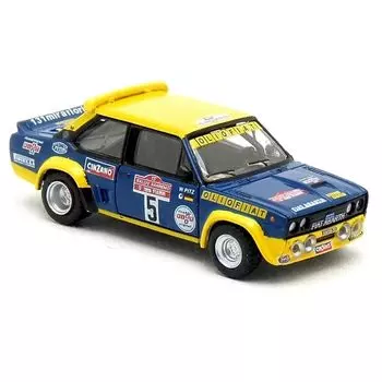Brekina 1/87 fiat 131 abarth Sanremo Rally 1977#5 BREKINA FIAT ABARTH RALLY SANREMO mini car HO scale