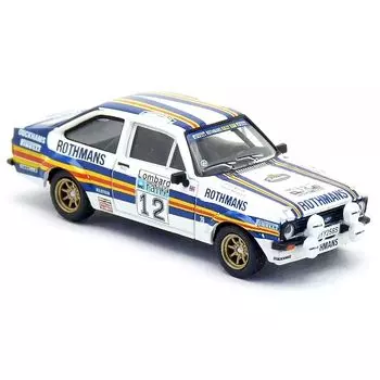 Brekina 1/87 ford escort RS 1800 1981 rally #12 Rothmans BREKINA Escort mini car HO scale