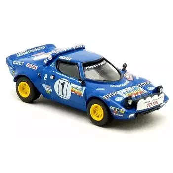Brekina 1/87 Lancia Stratos HF rally #1 1980 BREKINA Stratos TOTAL mini car HO scale