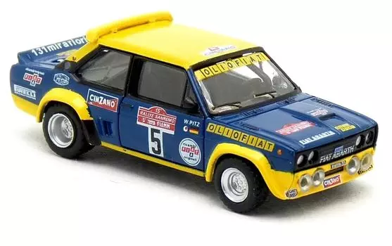 BREKINA FIAT 131 ABARTH SANREMO RALLY BREKINA FIAT ABARTH RALLY SANREMO Мини-автомобиль HO масштаб 1/87 1977#5