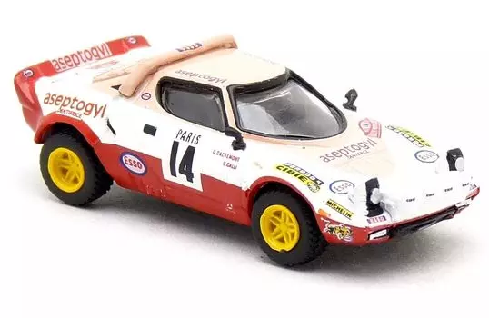 BREKINA Lancia Stratos HF Rally Esso 1977 Мини-автомобиль BREKINA Stratos HF HO масштаб 1/87 #14