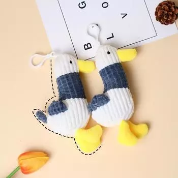 Брелки для ключей Kawaii Duck, милые мультяшные животные, куклы, модные украшения для сумок, кулоны, подарки для друзей, аксессуары, сувениры