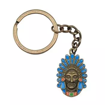 Брелки для ключей Pharaoh Chief, аксессуары для металлических ремесел Diy, аксессуары для ключей