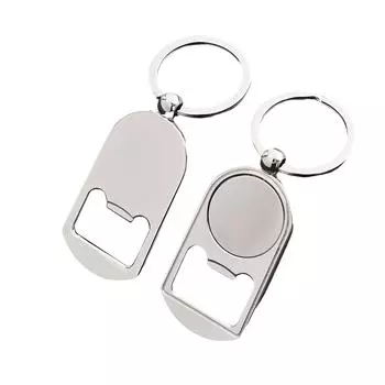 Брелки для ключей Украшения для доски DIY Брелок Износостойкий Водонепроницаемый Двусторонний Открывалка для бутылок Брелок для ключей с термопередачей