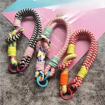 Брелки Контрастные цветные брелки для ключей Аксессуары для роскошных сумок-брелков для автомобилей Подвески для сумок Изысканный подарок для парня Брелки для ключей чёрный