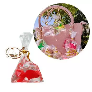 Брелки ручной работы с подвесками в виде домашних животных, прекрасный орнамент, женский автомобильный брелок для ключей, рюкзак, сумка, подвеска, брелок для ключей