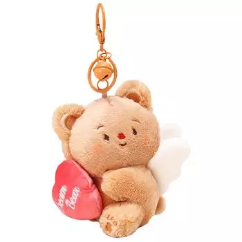 Брелки с плюшевыми медведями, милые плюшевые медведи, кавайные брелки с животными, подарки для девочек 2