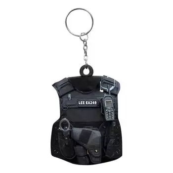 Брелок акриловый автомобильный кулон декоративный ювелирный кулон памятный брелок акриловый брелок One Size чёрный