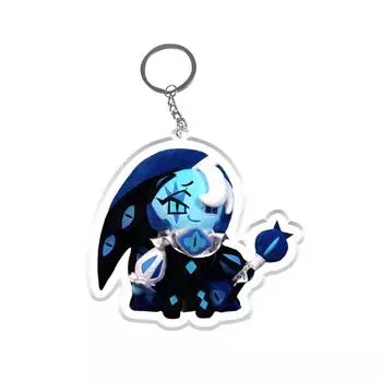 Брелок акриловый кулон игровая периферийная сумка автомобильный подвесной кулон One Size фиолетовый