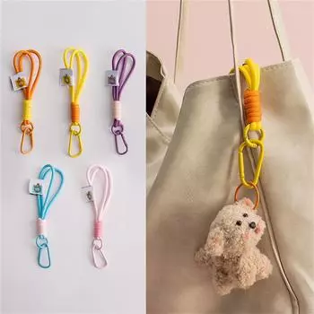 Брелок Аксессуары Плюшевая кукла Кукольный шнурок One Size синий