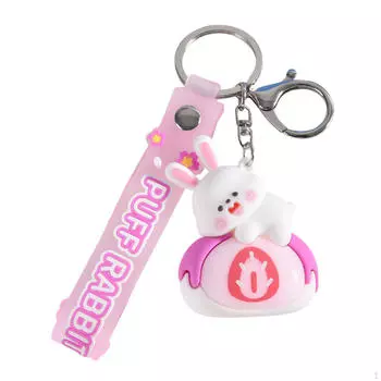 Брелок-бабочка, нежный кукольный брелок, сплав, кролик, сумка, аксессуар, подвеска, защитник для женщин и мужчин фиолетовый