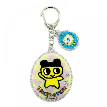 Брелок Bandai BANDAI Tamagotchi Acrylics Mamechi TG AK MA H6 W4.6 D0.3cm 2024 06