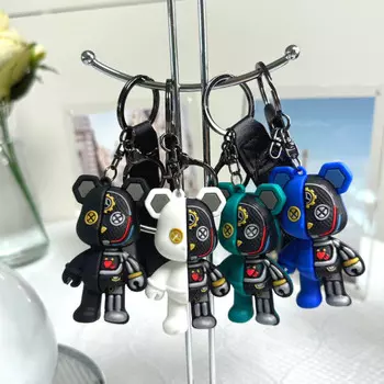Брелок Bearbrick X-robot car key ring держатель для автомобильного ключа кольцо смарт-брелок брелок White & Black