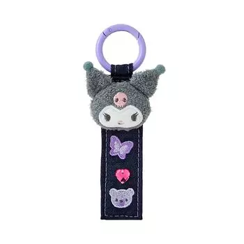 Брелок-бирка Sanrio (Заплатка из денима) Куроми 183024