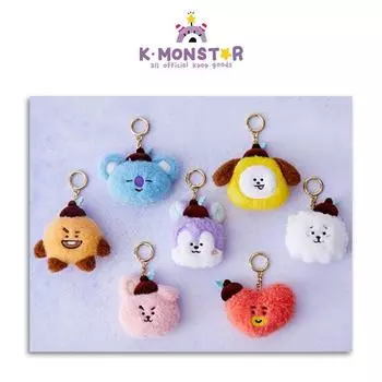 Брелок BT21 HOPE IN LOVE FACE