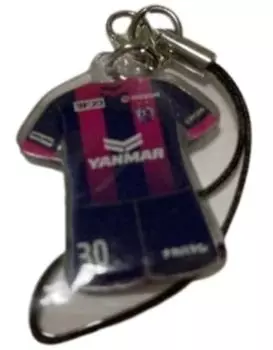 Брелок Cerezo Osaka Gacha 2023, летняя форма, 30 Миоя Саката