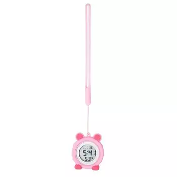 брелок часы цифровой карабин часы кремний: клип-часы Медведь Медведь секундомер календарь будильник водонепроницаемые карманные часы Модные - горы