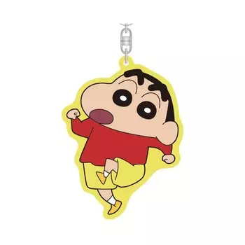 Брелок Crayon White W95mm x PVC [Toshin Pack] Shin-chan Package: H130мм/Материал