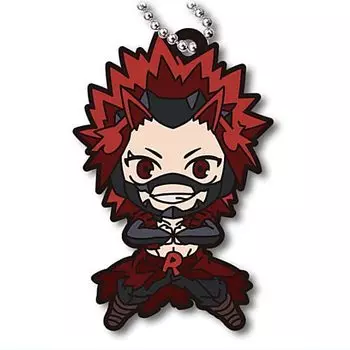 Брелок Defo My Hero Academia Eijiro Gacha Gacha Capsule Игрушечный мул! [7. Киришима] (один предмет)