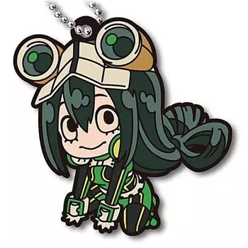 Брелок Defo My Hero Academia, лягушка, дующая Gacha, капсульная игрушка-мул! [6.Сезон дождей] (один предмет)
