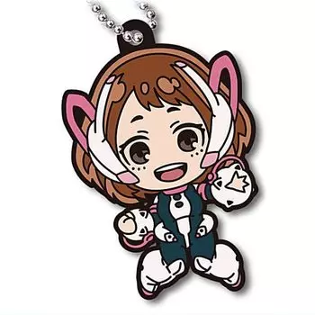Брелок Defo My Hero Academia Uraraka Gacha Gacha Capsule Игрушечный мул! [3. Очако] (один предмет)