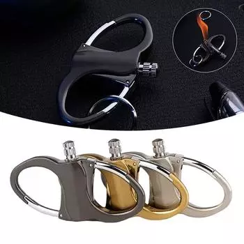 Брелок для альпинизма Металлический Керосиновый Дельфин Тысяча Спичек One Size чёрный