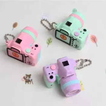 Брелок для фотоаппаратов с имитацией звука, брелок для фотографа, брелок для ключей, подарок на день рождения для друзей 1pc color random