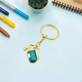 Брелок для гольфа Tube 2D Simulation Club Брелоки в подарок Argent Blue