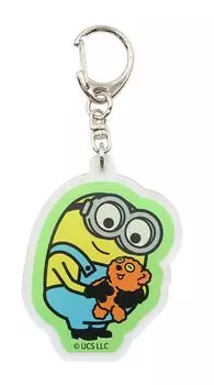 Брелок для ключей Акриловый брелок для ключей Бесплатно [Миньоны] Миньон/UMN-KEY08