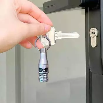 Брелок для ключей «Акула-ракета» из смолы для мужчин, автомобильные брелки, брелок «Ракетный корабль», стильный аксессуар A