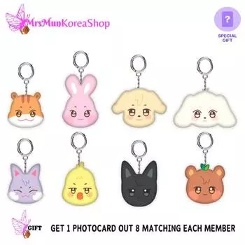 Брелок для ключей Ateez Aniteez Mini Face (Страна грез)