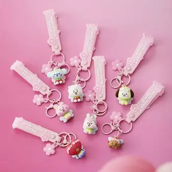 Брелок для ключей BT21 Baby Spring Fairy COOKY