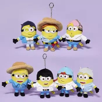 Брелок для ключей BT21 BTS x Despicable Me 4 (8 вариантов) RM