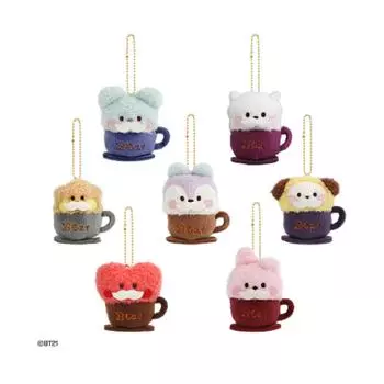 Брелок для ключей BT21 minini Doll Latte ver. CHIMMY