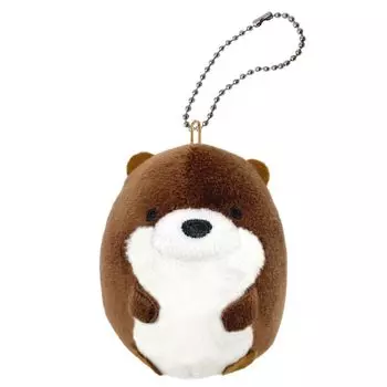 Брелок для ключей Chewy Ball Chain Otter Mini Mascot Bag Charm Keychain Small Cute Chewy Best Ever Japan [BESTEVER]