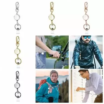 Брелок для ключей, держатель бейджа медсестры, бейдж с именем, шнурки для удостоверения личности, выдвижная катушка для бейджа для студентов розового золота