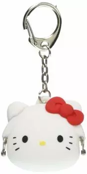 Брелок для ключей Design White xx mimi Hello Kitty White P+G Size: Ш4.4 В4.1 Д2.4см POCHI-Bit PG-34101