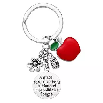 Брелок для ключей для учителя Подарок на день рождения для женщин День святого Валентина (5) #