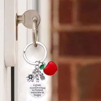 Брелок для ключей для учителя Подарок на день рождения для женщин День святого Валентина (5) #