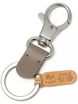 Брелок для ключей F Серый [Il Bisonte] 54_1_5452300150 серый