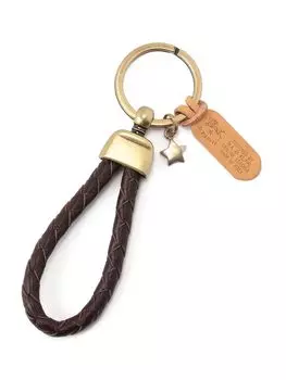 Брелок для ключей F Темно-коричневый [Il Bisonte] 54_1_54242309250 темно-коричневого